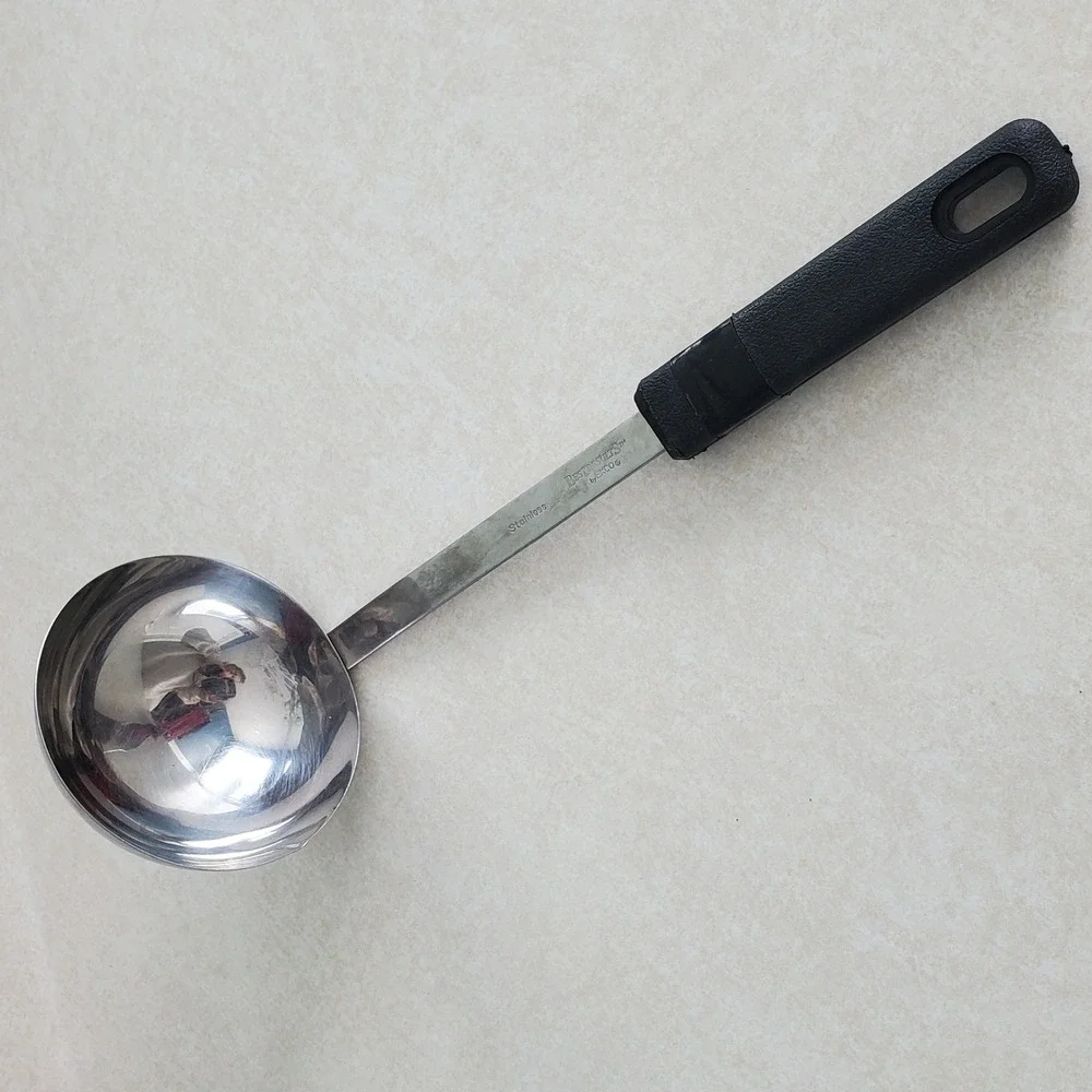 VTG BEST RESULTS‎ by EKCO Stainless Steel Ladle Black Handle